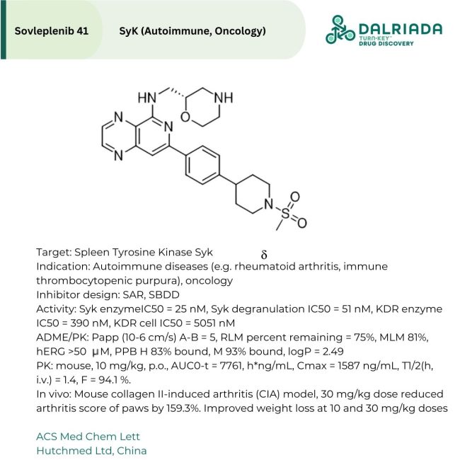 Sovleplenib (41)